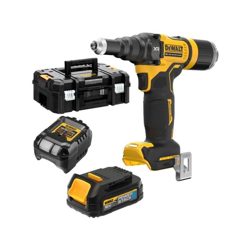 Nitownica 18V 10KN 1x1,7Ah 4.8mm DeWalt DCF403E1GT