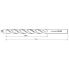 Wiertło SDS MAX 380x570/450 2 spir 4 ostrz HIKOKI