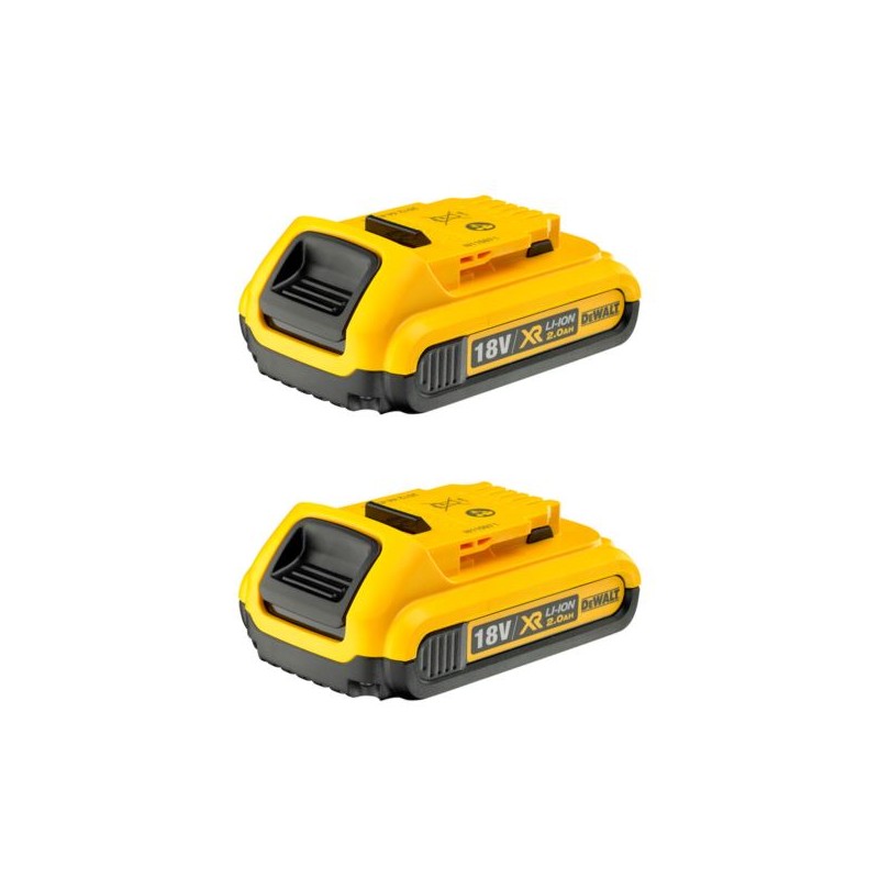 Wkrętarka DeWALT DCD771D2 XR 18V 2x2Ah 42Nm 2 biegi walizka