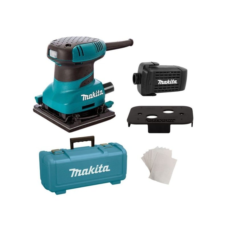 Szlifierka oscylacyjna Makita BO4556K 200W ze stopą 112x102mm
