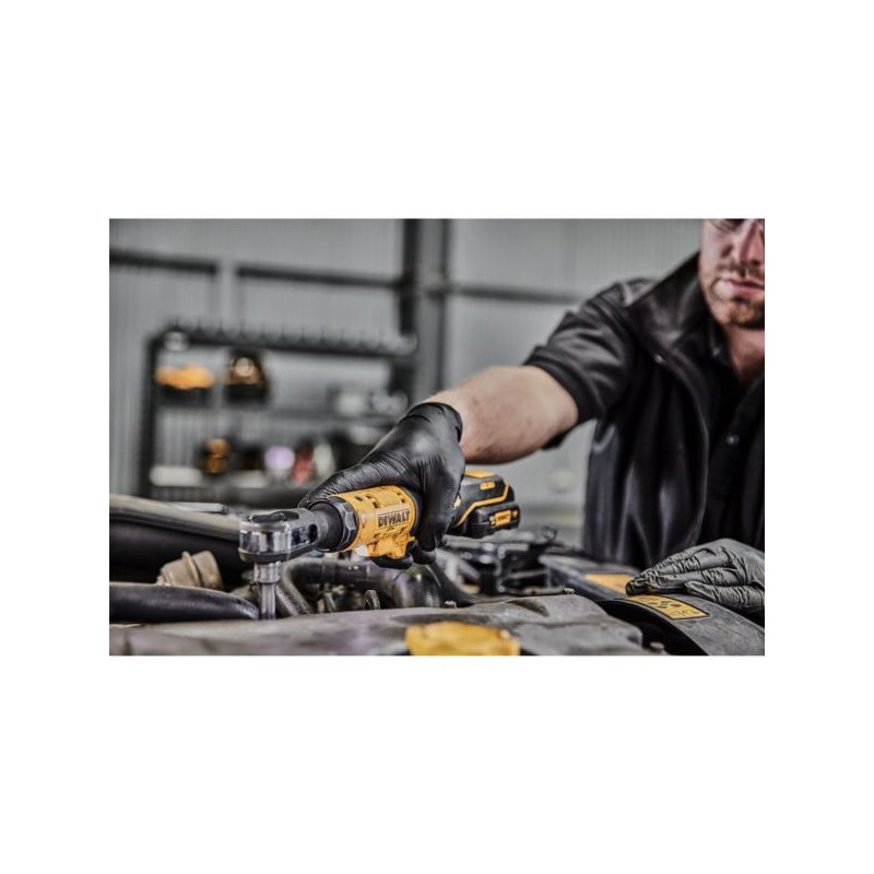 Zakrętarka grzechotka długa DeWALT DCF503L1G XR BL G 12V 3/8'' 81Nm 3Ah