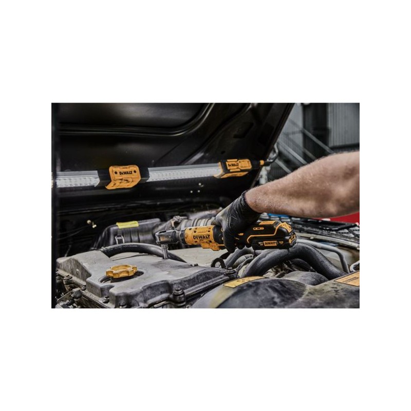 Zakrętarka grzechotka długa DeWALT DCF503L1G XR BL G 12V 3/8'' 81Nm 3Ah