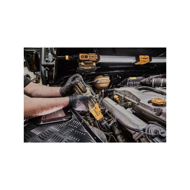 Zakrętarka grzechotka długa DeWALT DCF503L1G XR BL G 12V 3/8'' 81Nm 3Ah