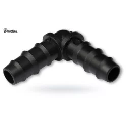 Kolanko, wtyk do linii kroplującej 16mm Bradas DSWA02-16L 25 szt.