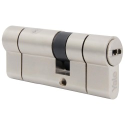 Wkładka Assa Abloy Yale 2100 40/40 Maximum Security, nikiel, ATEST – klasa 6D