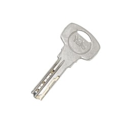 Wkładka z gałką Assa Abloy Yale 2100 35G/45, nikiel, Atest, klasa 6D