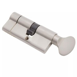 Wkładka z gałką Assa Abloy Yale 2100 35G/55, nikiel, Atest, klasa 6D