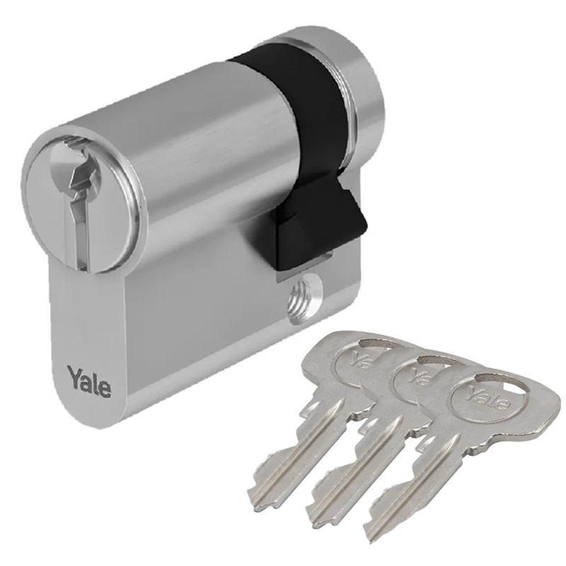 Półwkładka do drzwi zamka 60/10 nikiel, Yale Assa Abloy