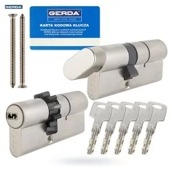 2 wkładki GERDA: Z35/50 + G50/35 + 5kl nikiel EVO