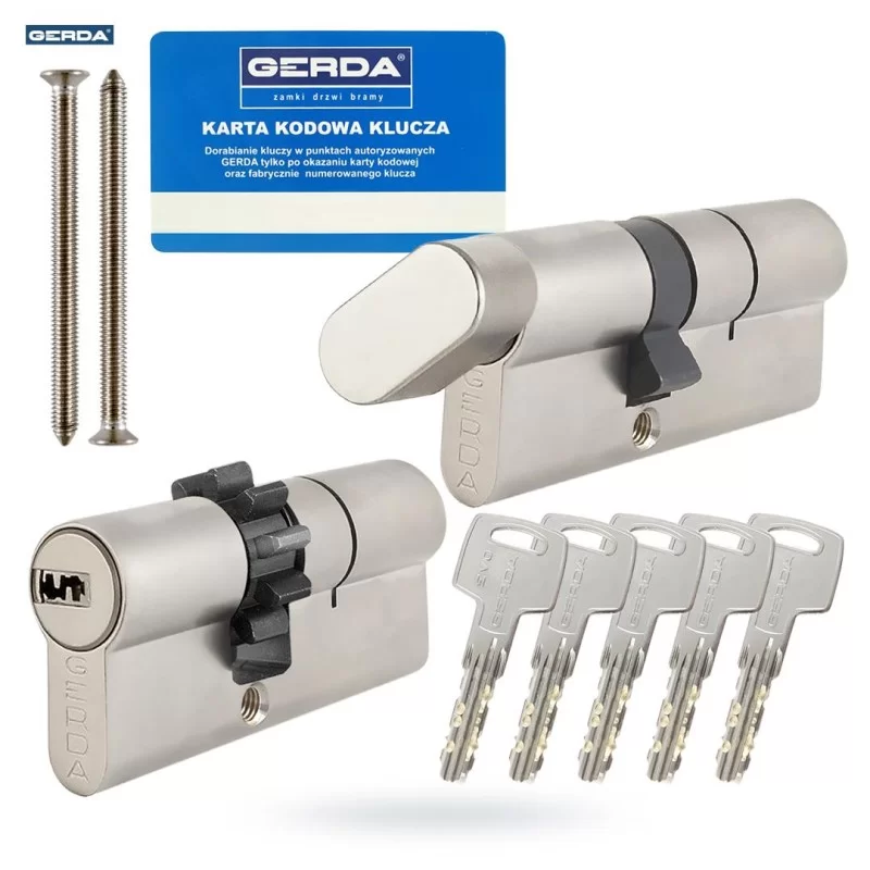 2 wkładki GERDA: Z35/50 + G50/35 + 5kl nikiel EVO