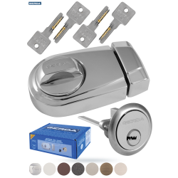 Zamek wierzchni ZG-200 chrom błyszcz. 99M40P GERDA
