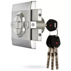 Zamek wierzchni GERDA G1000 Plus chrom polerowany