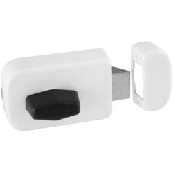Zamek wierzchni zatrzaskowy 50mm biały LOB TZ51