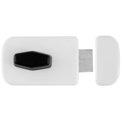 Zamek wierzchni zatrzaskowy 50mm biały LOB TZ51