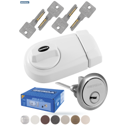 Zamek wierzchni ZG-200 biały 01M40P GERDA