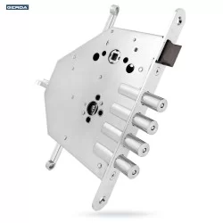Zamek wpuszczany GERDA ZW6000 PREMIUM prawy chrom