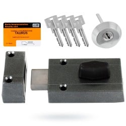 Zamek wierzchni TAURUS-1 Grafit kl.5 C LOB 4616