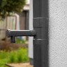 Zbieracz wody deszczowej z zaworem Bradas IBCLZ1-100-DGY 100mm grafitowy
