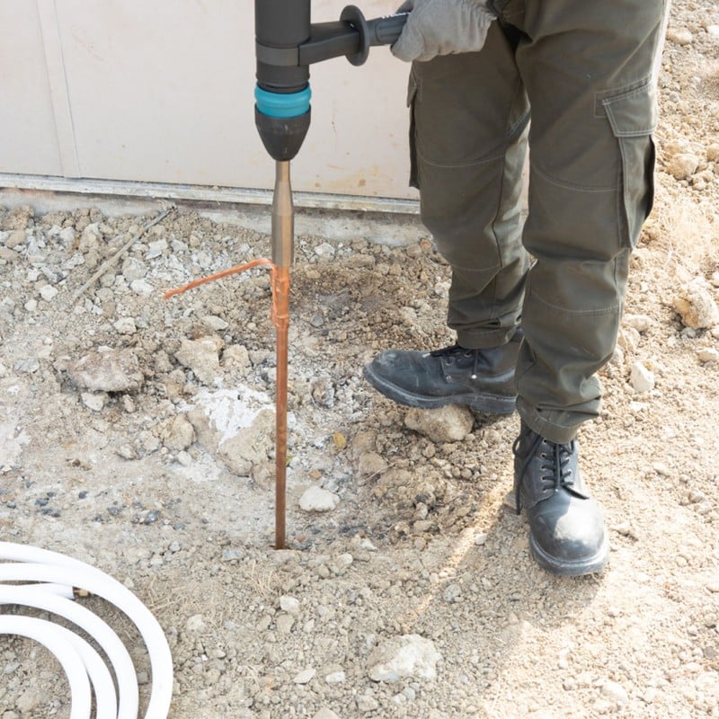 Dłuto do uziomów Makita E-13035 SDS-Max 16,5x260/65mm wbijak ubijak