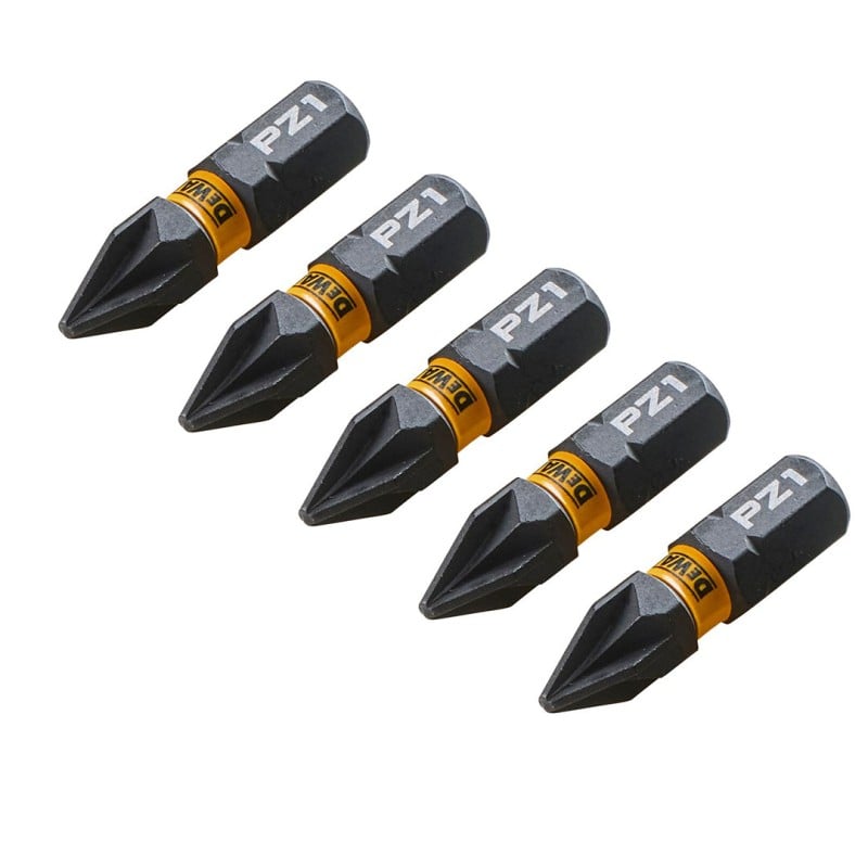 Bit udarowy DeWALT DT7386T-QZ PZ1 25mm 1/4'' EXTREME FLEXTORQ 5szt.