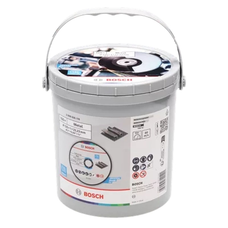 Tarcza do metalu BOSCH METAL standard 125x1,0mm 100szt. wiaderko