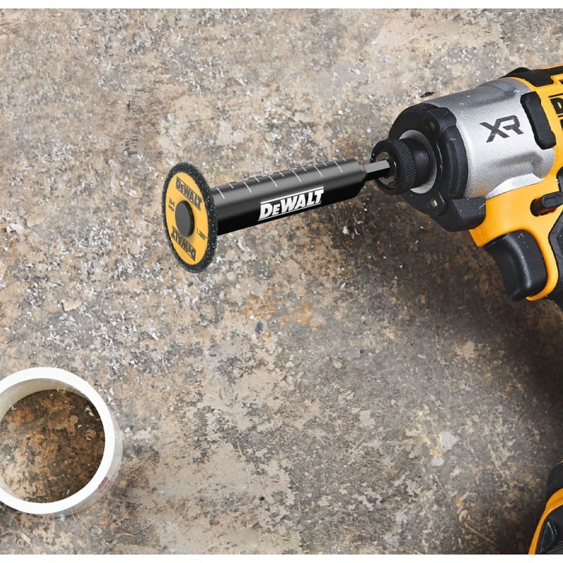 Adapter do cięcia z tarczą diamentową DeWALT DT20563-QZ 34mm 1/4’’ HEX IMPACT CONNECT