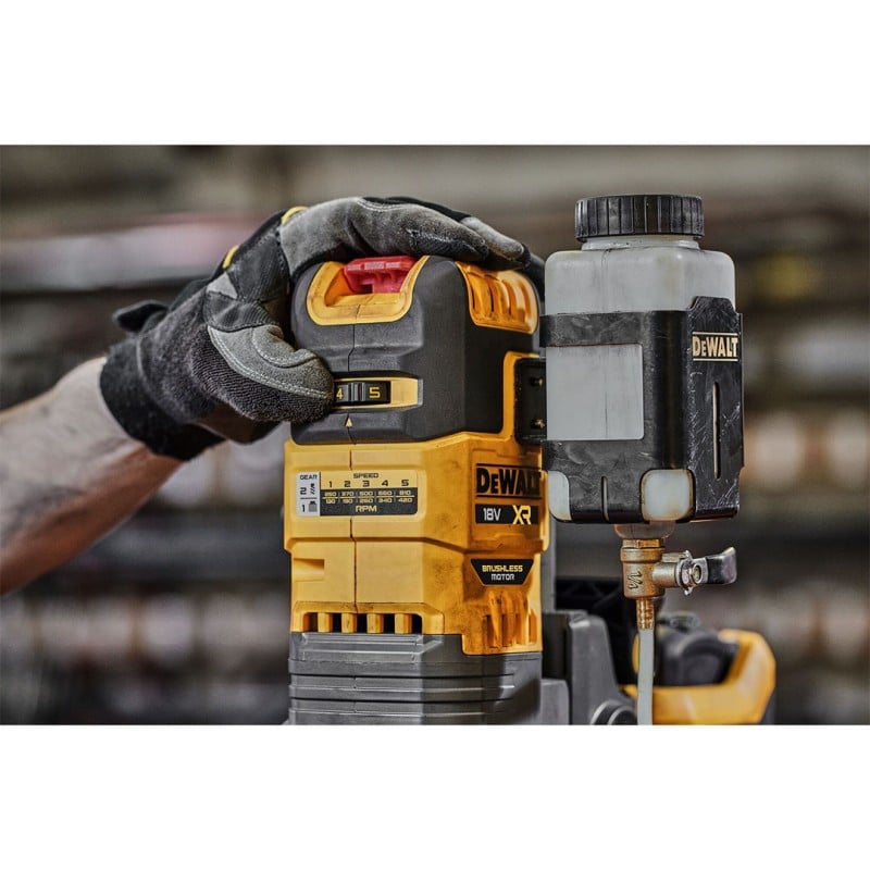 Wiertarka magnetyczna DeWALT DCD1623X2G 18V BL XR 1100W 2x9Ah 50mm walizka