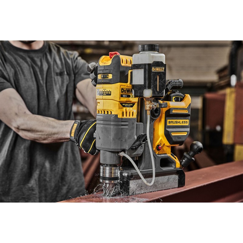 Wiertarka magnetyczna DeWALT DCD1623X2G 18V BL XR 1100W 2x9Ah 50mm walizka