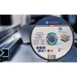 Tarcza do cięcia metalu BOSCH PRO 2608626113 125x1,0 INOX 100szt. wiaderko