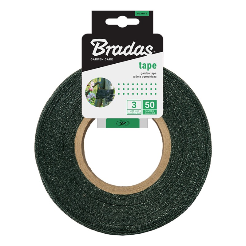 Taśma ogrodnicza Bradas TYT3X50 3cm x 50m zielona