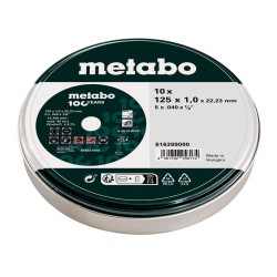 Tarcza do cięcia metalu Metabo 616399000 125x1mm INOX dysk 10szt.