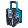 Radio budowlane Makita DMR300 CXT 12V LXT 14,4/18V 230V Bluetooth AUX USB BODY zasilacz
