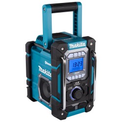 Radio budowlane Makita DMR300 CXT 12V LXT 14,4/18V 230V Bluetooth AUX USB BODY zasilacz