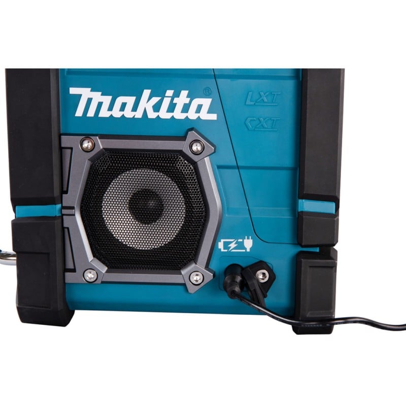 Radio budowlane Makita DMR300 CXT 12V LXT 14,4/18V 230V Bluetooth AUX USB BODY zasilacz