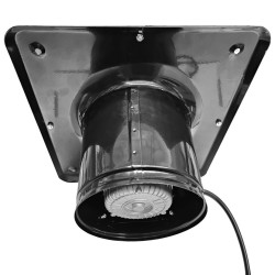 Wentylator ścienny DOSPEL 007-3817 WBS-160 czarny Ø160 280m3/h 40W