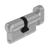 Wkładka z gałką Assa Abloy Yale Y600 45G/60 ATEST nikiel satynowy kl6D 5 kluczy