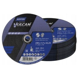 Tarcza do cięcia metalu NORTON VULCAN 230x1,9mm INOX 50szt.+ powerbank