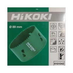 Otwornica HiKOKI 4101042 bimetalowa HSS średnica 89 mm głębokość wiercenia 38 mm