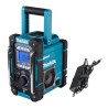 Radio budowlane Makita DMR300 CXT 12V LXT 14,4/18V 230V Bluetooth AUX USB BODY zasilacz