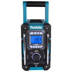 Radio budowlane Makita DMR300 CXT 12V LXT 14,4/18V 230V Bluetooth AUX USB BODY zasilacz