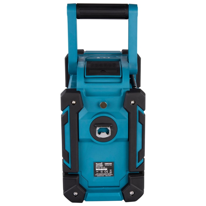 Radio budowlane Makita DMR300 CXT 12V LXT 14,4/18V 230V Bluetooth AUX USB BODY zasilacz
