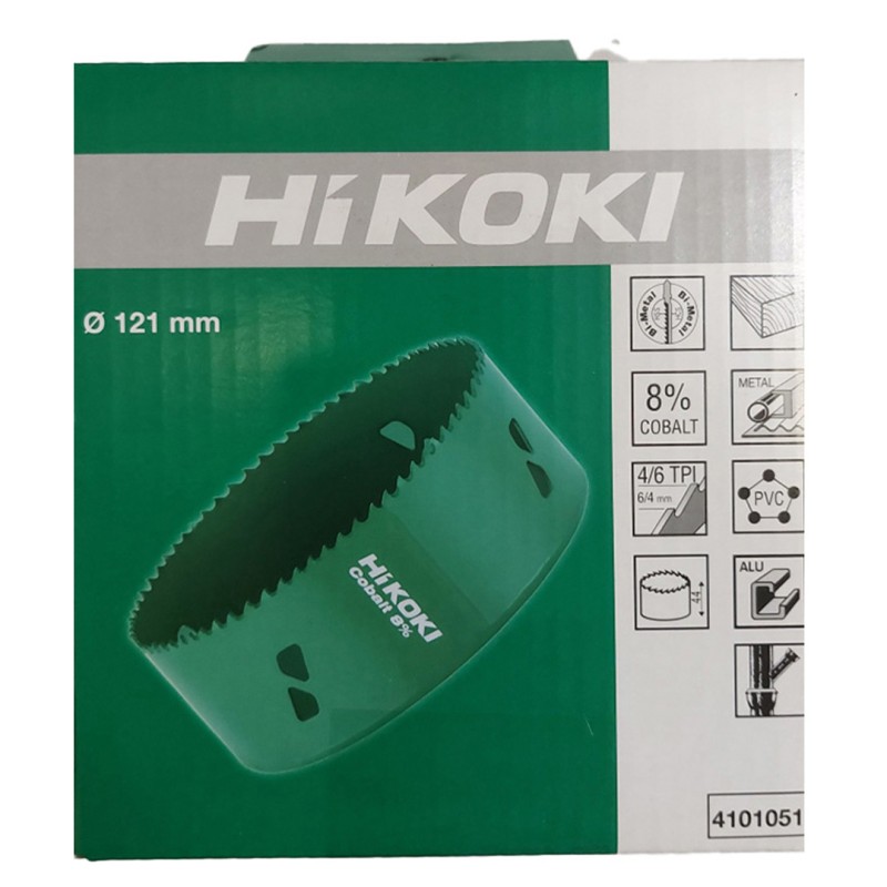 Otwornica bimetalowa HiKOKI 4101051 HSS 121mm 4/6TPI