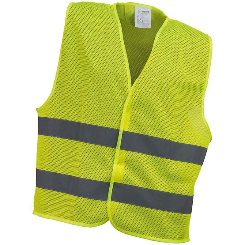 Kamizelka ostrzegawcza siatkowa URGENT MD201HV VEST żółta XL