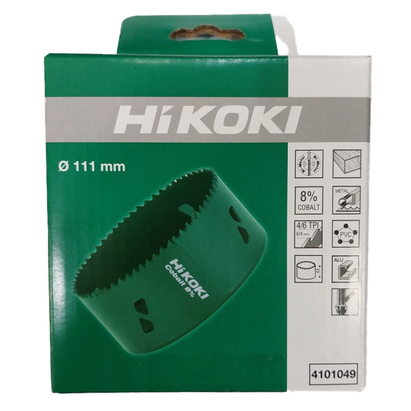 Otwornica bimetalowa HiKOKI 4101049 HSS 111mm 4/6TPI