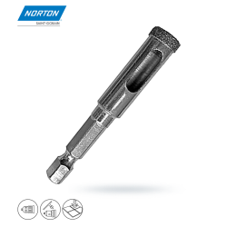 Otwornica diamentowa Norton 00310305778 10 mm 60 mm do płytek ceramicznych