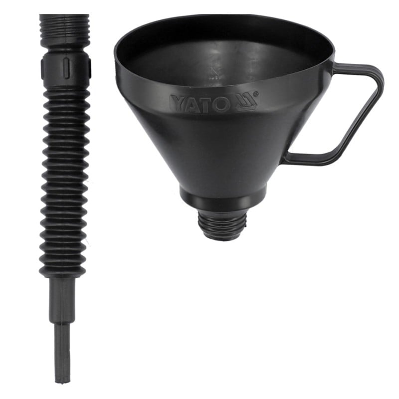 Lejek do paliwa i oleju YATO YT-0692 Ø150mm PP 2-częściowy sitko