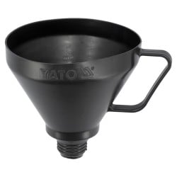 Lejek do paliwa i oleju YATO YT-0692 Ø150mm PP 2-częściowy sitko