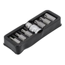 Końcówki wkrętakowe Torx Yato YT-0410 T25- T55 S2 3/8" 1/2" 7szt