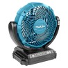Przenośny akumulatorowy wentylator Makita DCF102Z LXT 14,4V i 18V 180º 4,6 m³/min BODY