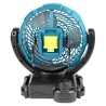 Przenośny akumulatorowy wentylator Makita DCF102Z LXT 14,4V i 18V 180º 4,6 m³/min BODY